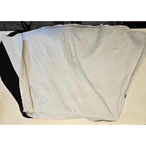 Ann Taylor Black Eyelet Cut Out Lace Skirt size 12 A Line Flare Fully Lined - Picture 6 of 11